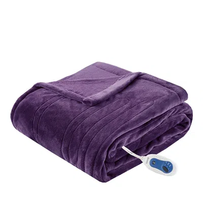 BEAUTYREST PLUSH HEATED THROW, 60 X 70