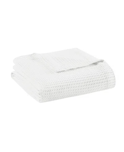 BEAUTYREST WAFFLE WEAVE COTTON BLANKET, KING