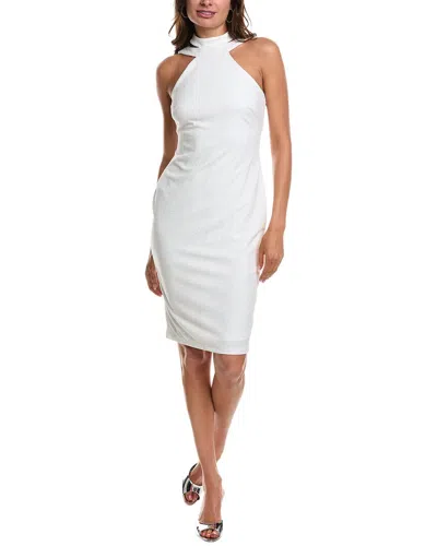 BEBE HALTER TOP MIDI DRESS