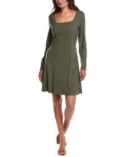 BEBE BEBE RIBBED MIDI DRESS
