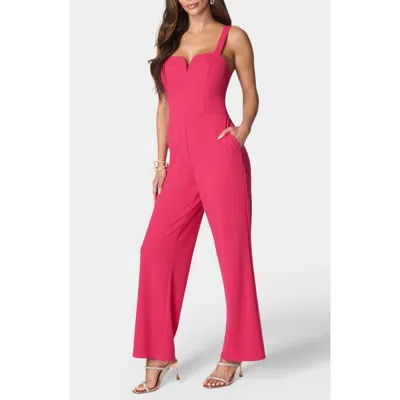 BEBE BEBE WIDE LEG JUMPSUIT