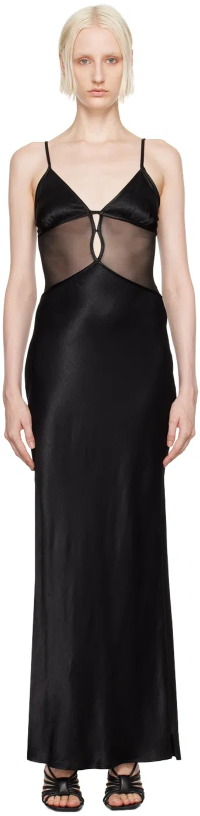 BEC & BRIDGE BLACK AYALA MAXI DRESS