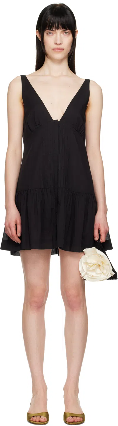 BEC & BRIDGE BLACK FRANKA MINIDRESS
