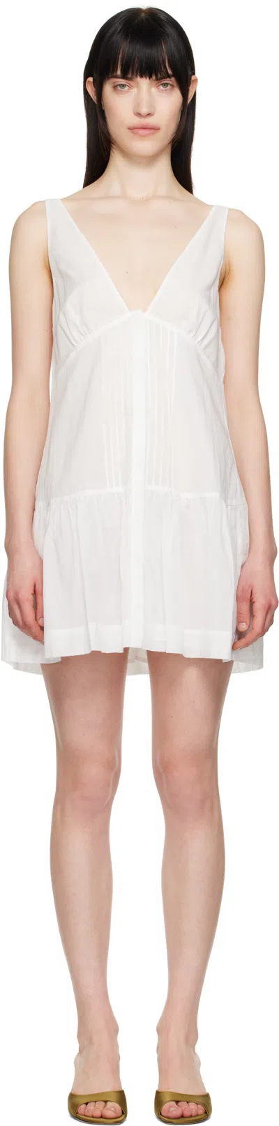 BEC & BRIDGE WHITE FRANKA MINIDRESS