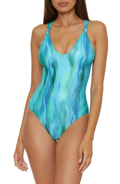 BECCA BECCA SOLAR ENERGY ONE-PIECE SWIMSUIT