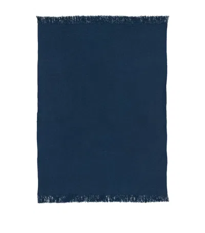 BEGG X CO CASHMERE MOSSBAND SOUL THROW