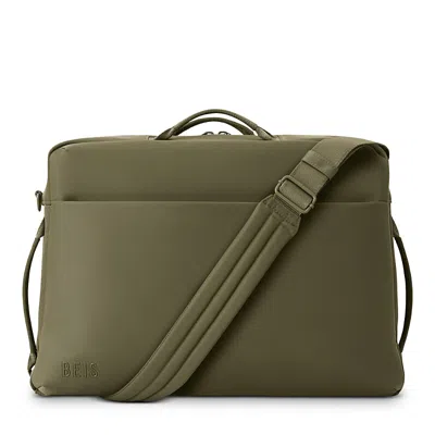 BEIS BEIS THE ULTIMATE TRAVEL DUFFLE BAG IN OLIVE