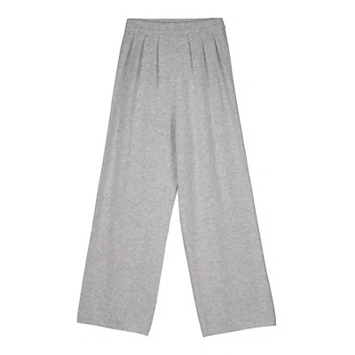 BEL CASHMERE WOMEN'S ERIN CASHMERE AND WOOL PANTS GREY
