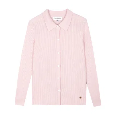 BEL CASHMERE WOMEN'S GISELLE CASHMERE CARDIGAN LIGHT PINK