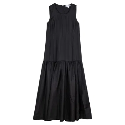 BEL CASHMERE WOMEN'S VERONA SILK DRESS BLACK