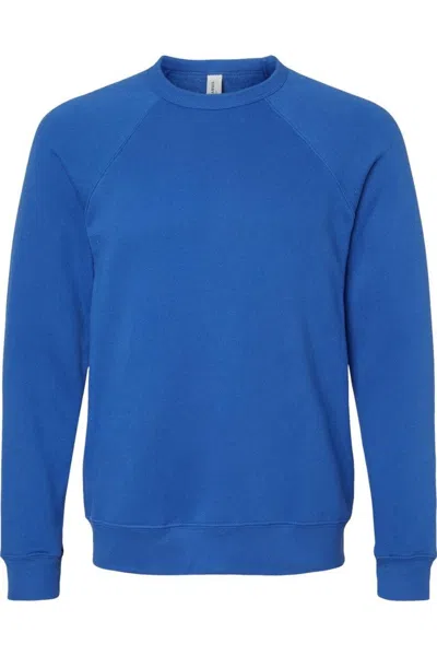 BELLA+CANVAS SPONGE FLEECE RAGLAN CREWNECK SWEATSHIRT