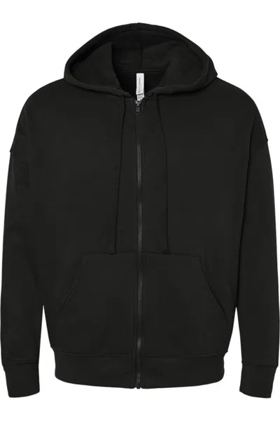 BELLA+CANVAS UNISEX SPONGE FLEECE DTM FULL-ZIP HOODIE