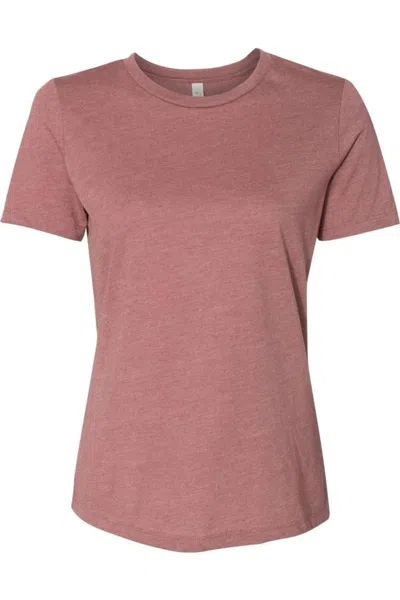 BELLA+CANVAS WOMENS RELAXED FIT HEATHER CVC TEE