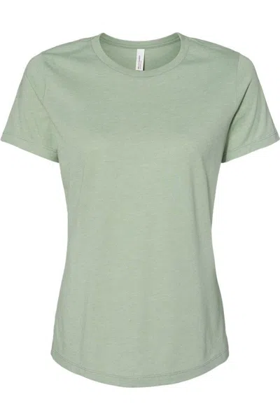 BELLA+CANVAS WOMENS RELAXED FIT HEATHER CVC TEE