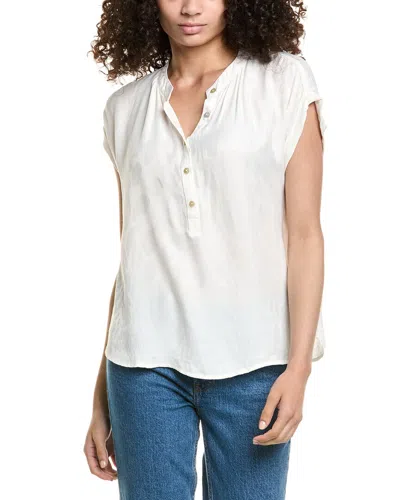 BELLA DAHL CAP SLEEVE HENLEY