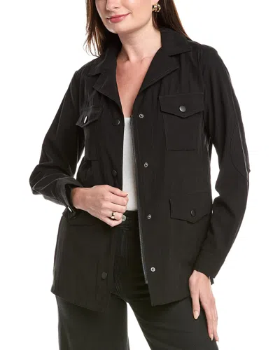 BELLA DAHL LONG SLEEVE SHIRRED RAGLAN SHIRT