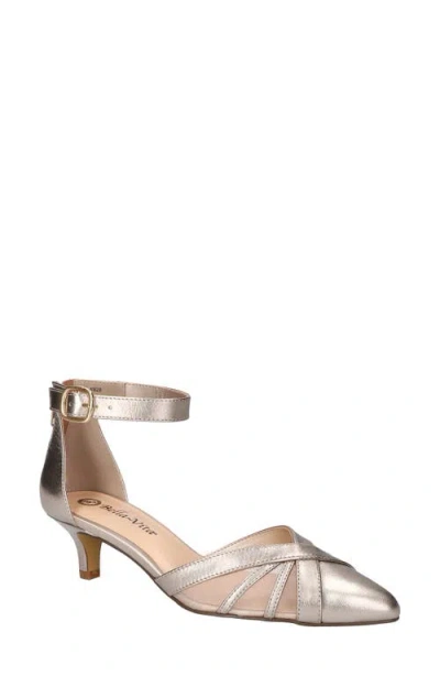BELLA VITA BELLA VITA MALANI POINTED TOE KITTEN HEEL PUMP