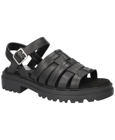 BELLA VITA WOMEN'S LONI LUG SOLE FISHERMAN SANDALS