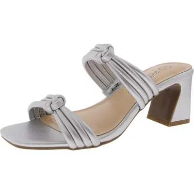 BELLA VITA WOMENS STRAPPY LEATHER SLIDE SANDALS