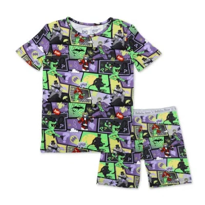 BELLABU BEAR BELLABU BEAR BATMAN BADDIES KIDS 2-PIECE SHORT SLEEVE & SHORTS PAJAMA SET