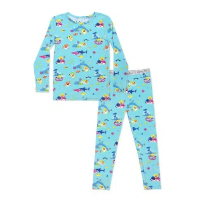 BELLABU BEAR BELLABU BEAR KIDS' BABY SHARK SET OF 2 PIECE PAJAMAS