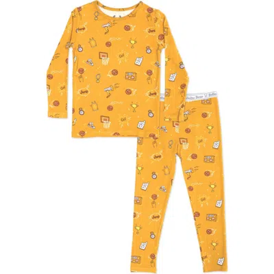BELLABU BEAR BELLABU BEAR KIDS' BASKETBALL SET OF 2 PIECE PAJAMAS