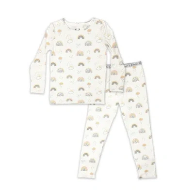 BELLABU BEAR BELLABU BEAR KIDS' RAINBOWS SET OF 2 PIECE PAJAMAS