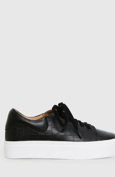 BELLE & BLOOM BELLE & BLOOM JUST A DREAM CROC LEATHER SNEAKER