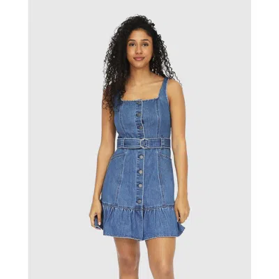 BELLE & BLOOM BELLE & BLOOM REUNITE DENIM MINI DRESS