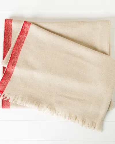 BELLE EPOQUE BELLE EPOQUE CASHMERE BORDER THROW