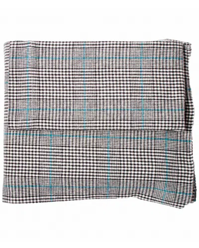 BELLE EPOQUE BELLE EPOQUE PLAID FLANNEL BLACK PLAID SHEET SET