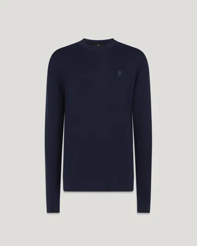 BELSTAFF BELSTAFF DRIFT CREWNECK JUMPER