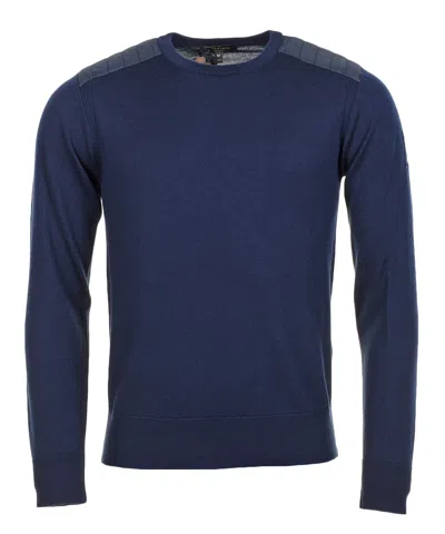 BELSTAFF KERRIGAN CREW NECK JUMPER DARK INK