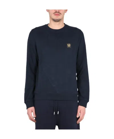 BELSTAFF LOGO SPORTS SWEATER