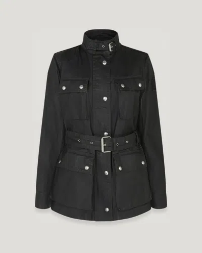 BELSTAFF BELSTAFF TRIALMASTER JACKE FÜR DAMEN UNIFORM COATED LINEN