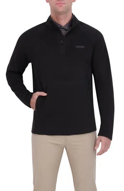BEN SHERMAN BEN SHERMAN MICROFLEECE QUARTER ZIP GOLF SWEATSHIRT