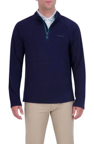 BEN SHERMAN BEN SHERMAN MICROFLEECE QUARTER ZIP GOLF SWEATSHIRT