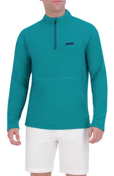 BEN SHERMAN BEN SHERMAN MICROFLEECE QUARTER ZIP GOLF SWEATSHIRT