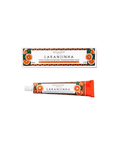 BENAMOR WOMEN'S LARANJINHA CREME DE MAOS ENERGIZANTE, ENERGIZING HAND CREAM, 1.69 FL OZ