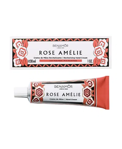 BENAMOR WOMEN'S ROSE AMELIE CREME DE MAOS HIDRATANTE, MOISTURIZING HAND CREAM, 1.01 FL OZ