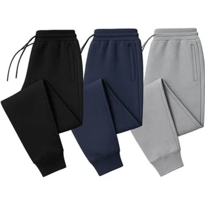 BENBEN 3 PACK ULTRA SOFT FLEECE JOGGER SWEATPANTS
