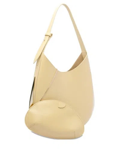 BENEDETTA BRUZZICHES AMALIA CALF LEATHER SHOULDER BAG