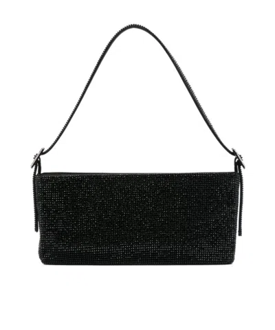 BENEDETTA BRUZZICHES RHINESTONE DECORATIVE SHOULDER BAG