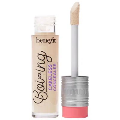 BENEFIT COSMETICS BOI-ING CAKELESS FULL COVERAGE WATERPROOF LIQUID CONCEALER SHADE 0.5 ALL GOOD 0.17 OZ/ 5.0 ML