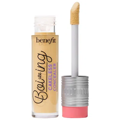 BENEFIT COSMETICS BOI-ING CAKELESS FULL COVERAGE WATERPROOF LIQUID CONCEALER SHADE 6.4 HAPPY FEELS 0.17 OZ/ 5.0 ML