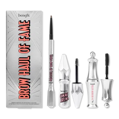 BENEFIT COSMETICS BROW HAUL OF FAME BROW PENCIL & GEL VALUE SET - SHADE 4