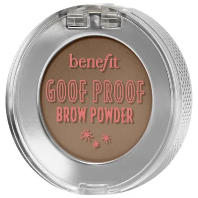 BENEFIT COSMETICS GOOF PROOF WATERPROOF BROW-FILLING POWDER SHADE 3 0.06 OZ / 1.9 G