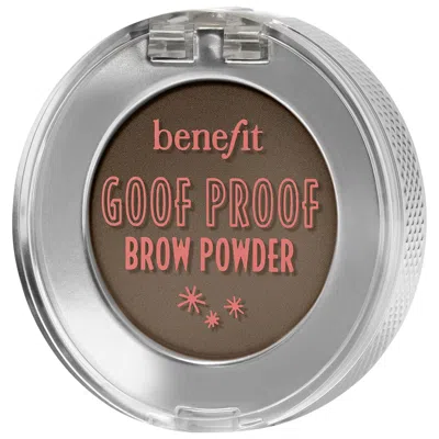 BENEFIT COSMETICS GOOF PROOF WATERPROOF BROW-FILLING POWDER SHADE 3.5 0.06 OZ / 1.9 G