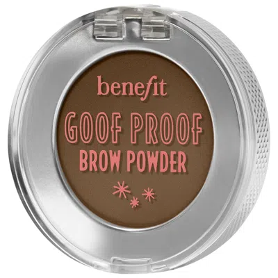 BENEFIT COSMETICS GOOF PROOF WATERPROOF BROW-FILLING POWDER SHADE 3.75 0.06 OZ / 1.9 G