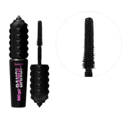 BENEFIT COSMETICS MINI BADGAL BANG! VOLUMIZING MASCARA MINI INTENSE PITCH BLACK - 0.14 OZ/ 4 G